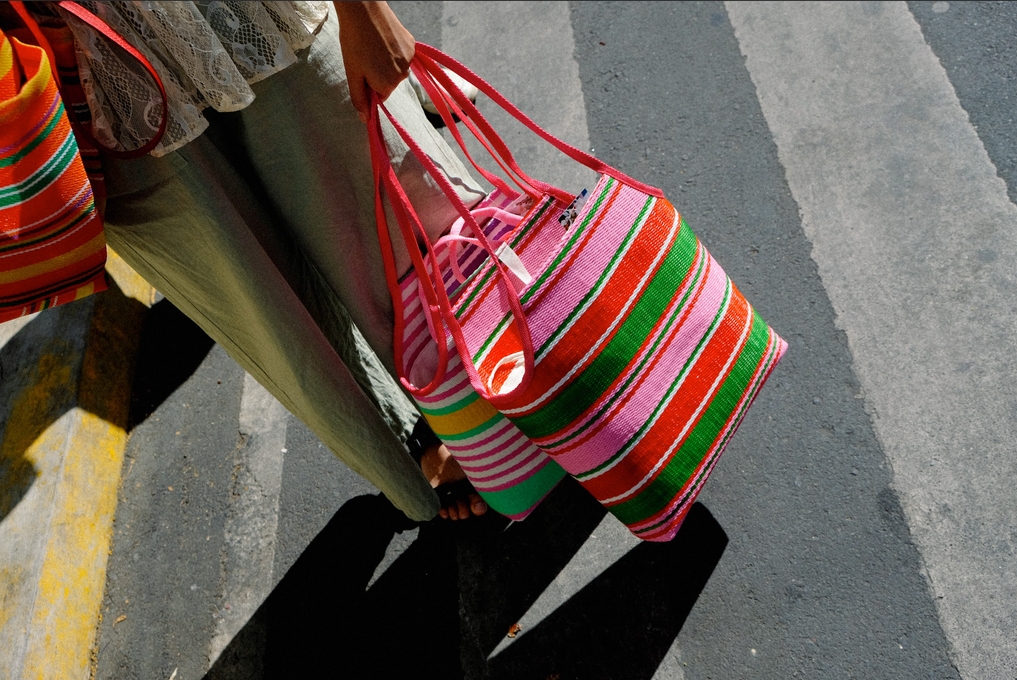 tia tote in strawberry