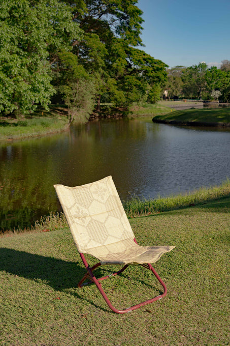 leisure chair in brown - made to order
